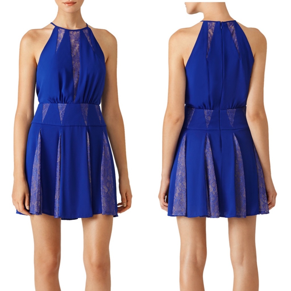 BCBGMAXAZRIA Teena Dress in Royal Blue 💙